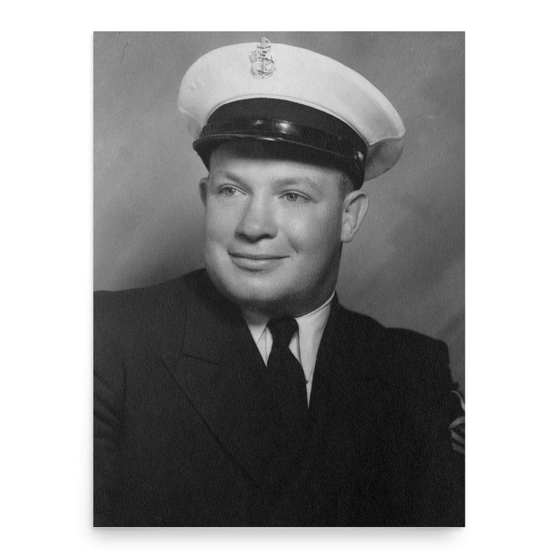 Butch Levy poster print, in size 18x24 inches.