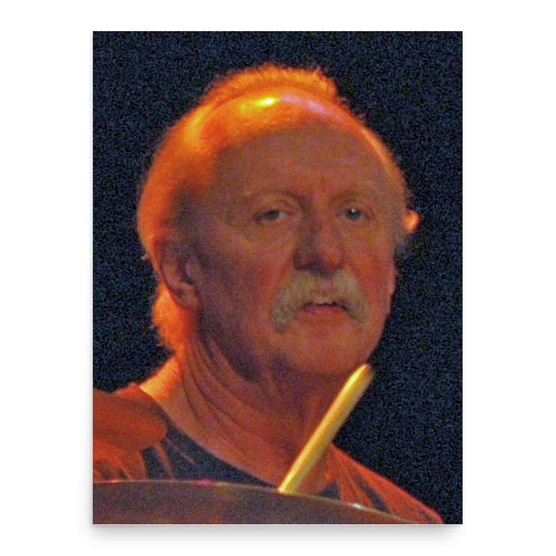 Butch Trucks poster print, in size 18x24 inches.