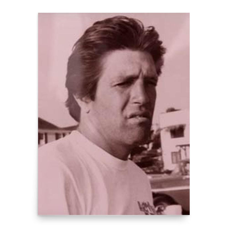 Butch Van Artsdalen poster print, in size 18x24 inches.