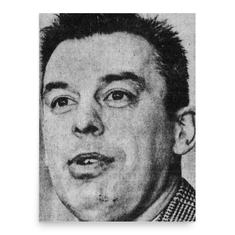 Butch van Breda Kolff poster print, in size 18x24 inches.