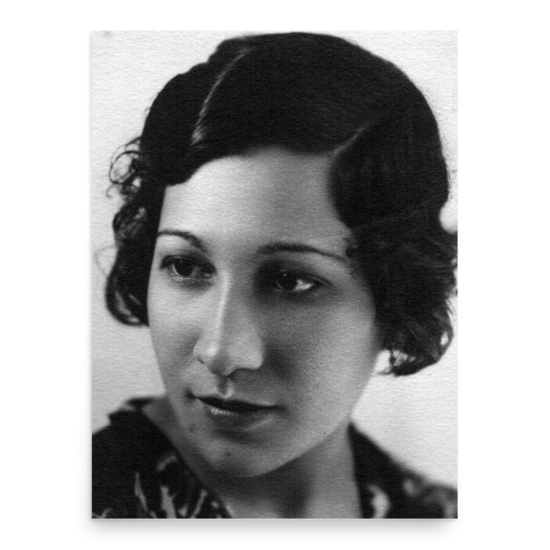 Cacilda Borges Barbosa poster print, in size 18x24 inches.