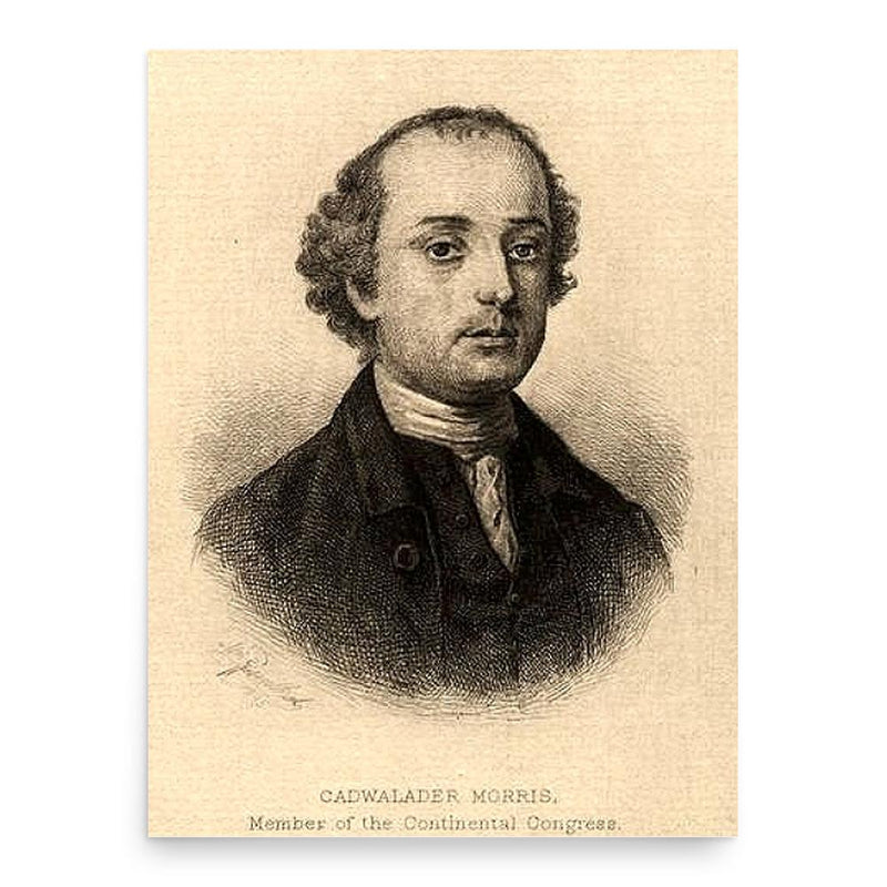 Cadwalader Morris poster print, in size 18x24 inches.