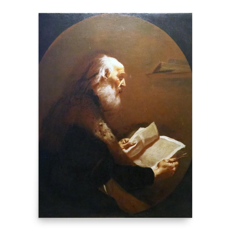 Caelius Rhodiginus poster print, in size 18x24 inches.