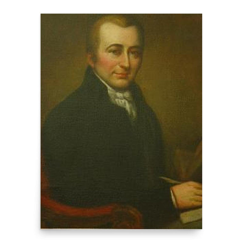 Caesar Augustus Rodney poster print, in size 18x24 inches.