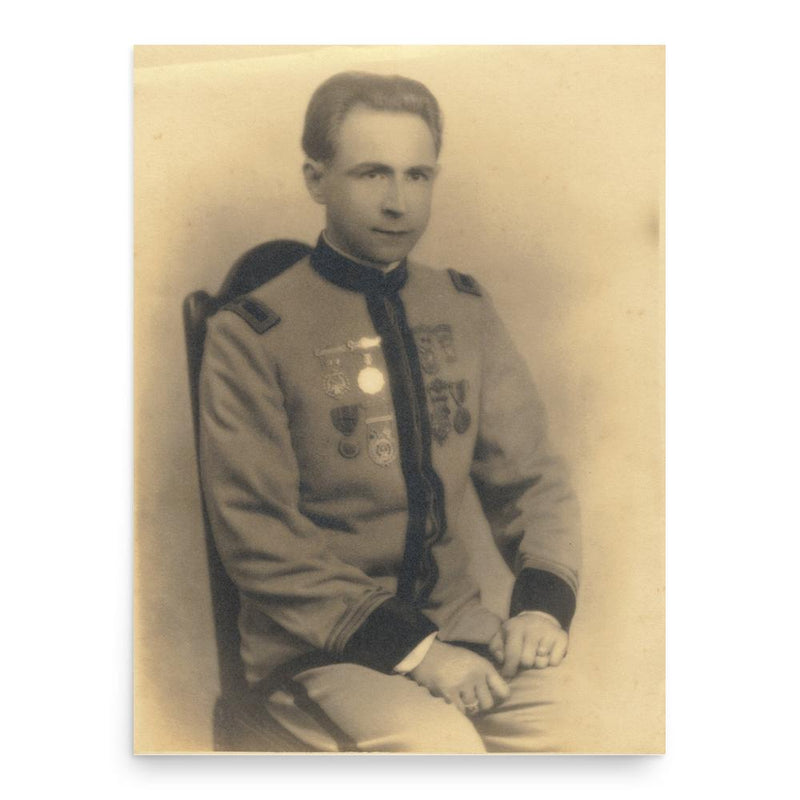 Caesar LaMonaca poster print, in size 18x24 inches.