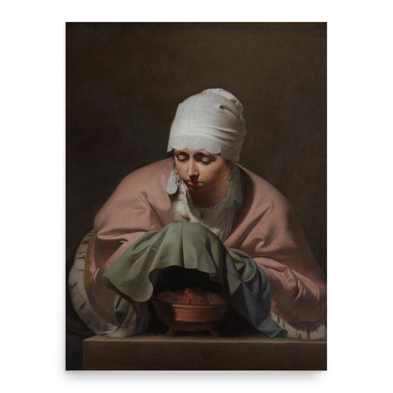 Caesar van Everdingen poster print, in size 18x24 inches.