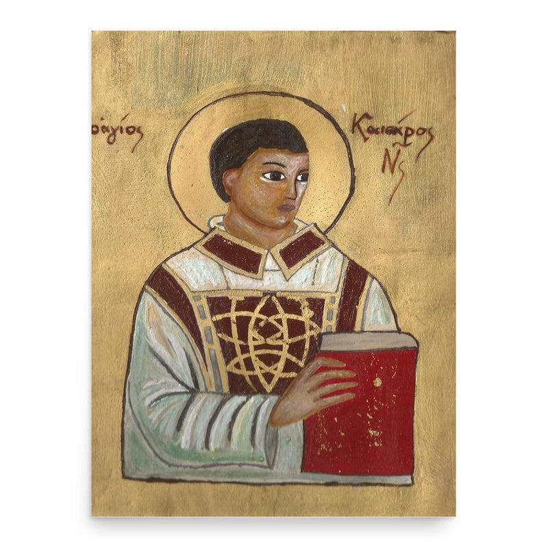 Caesarius of Nazianzus poster print, in size 18x24 inches.