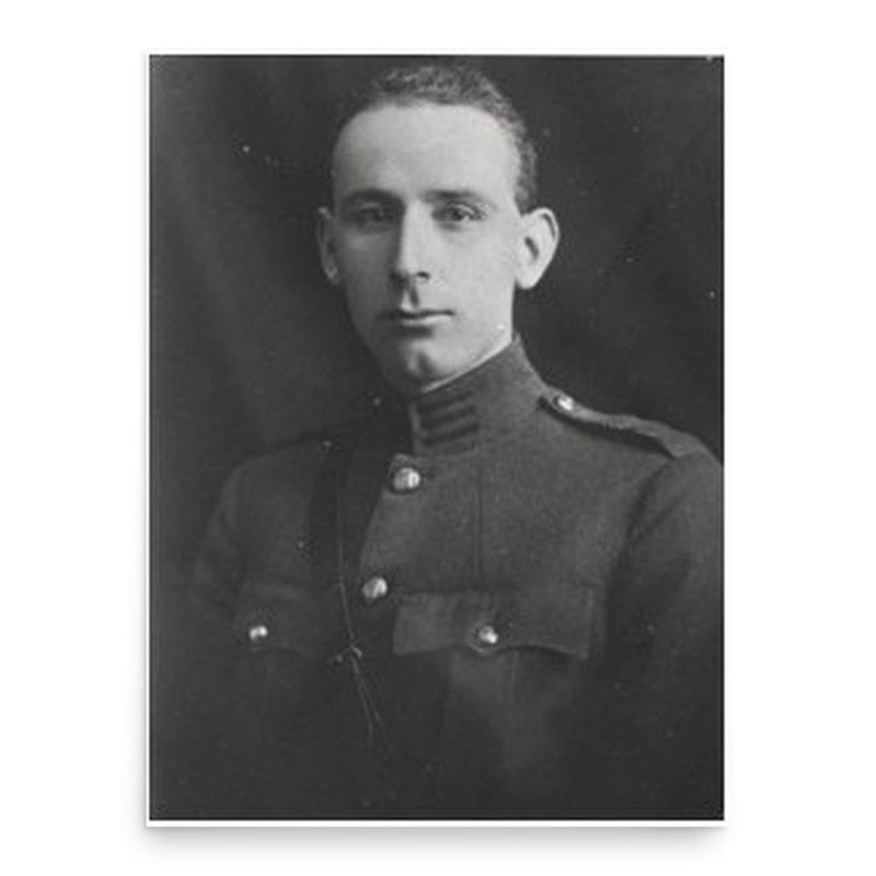 Cahir Davitt poster print, in size 18x24 inches.