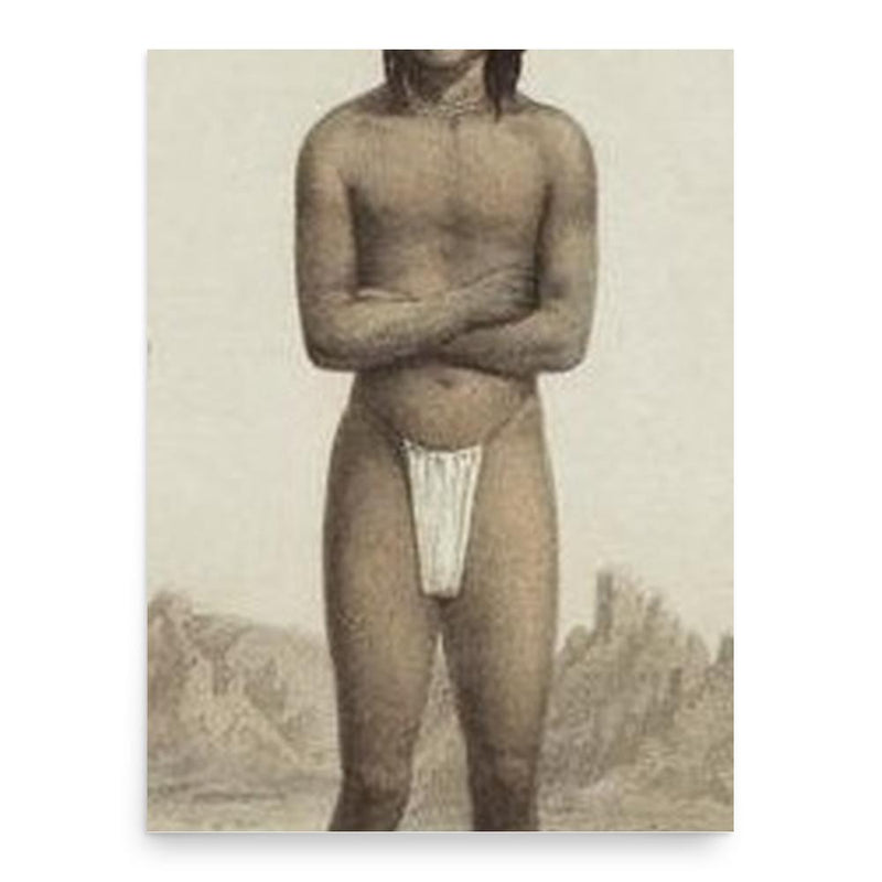 Cairook poster print, in size 18x24 inches.