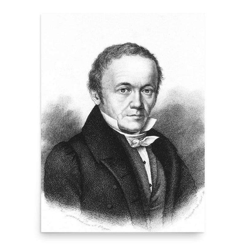 Cajetan von Textor poster print, in size 18x24 inches.