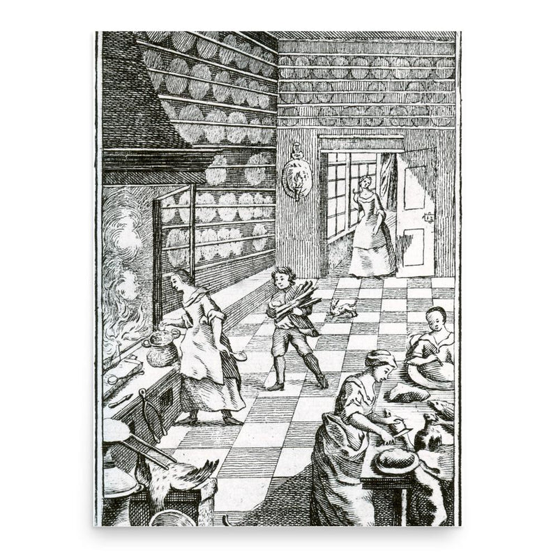 Cajsa Warg poster print, in size 18x24 inches.