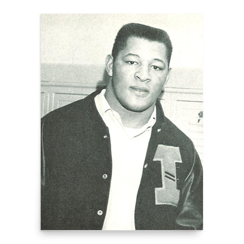 Cal Jones poster print, in size 18x24 inches.