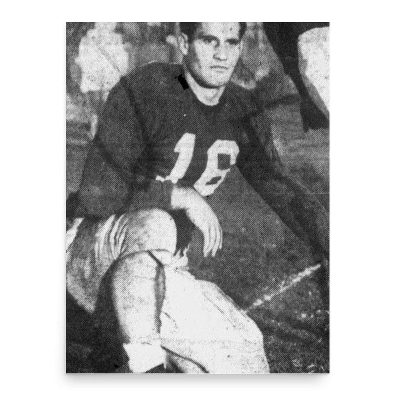 Cal Rossi poster print, in size 18x24 inches.