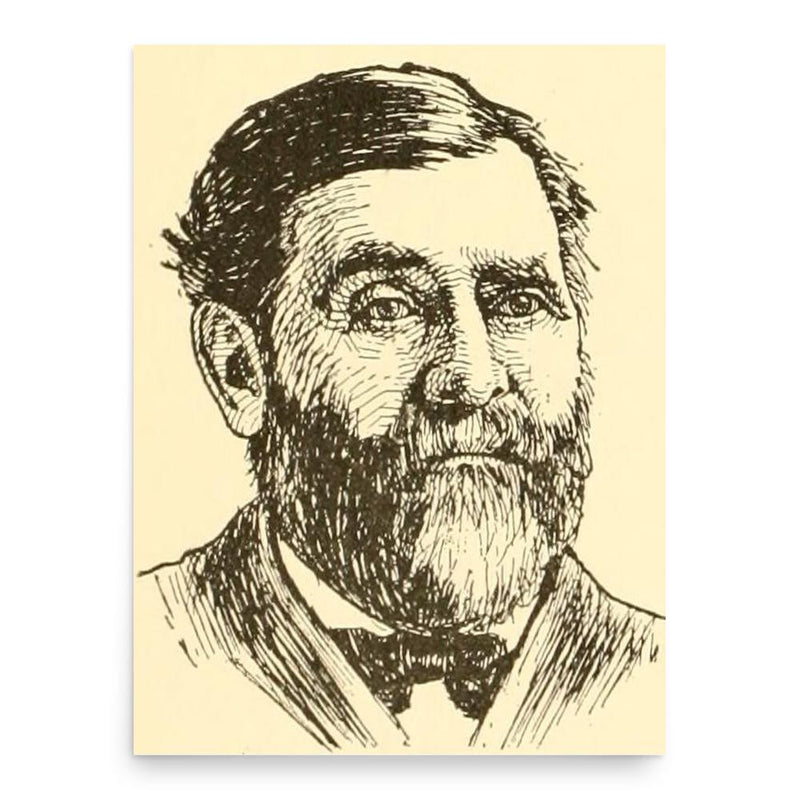 Caldwell Edwards poster print, in size 18x24 inches.