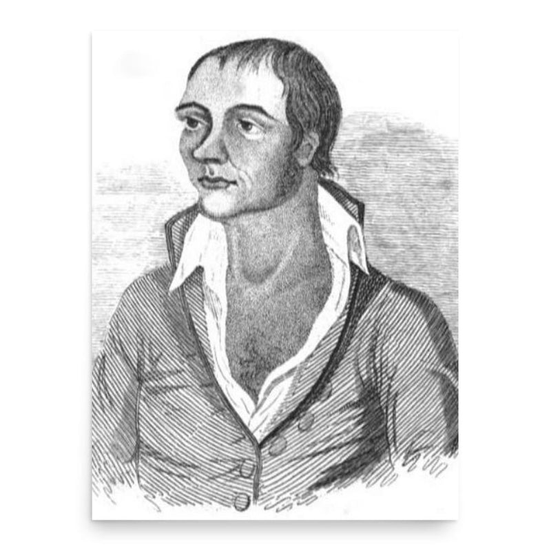 Caleb Baldwin poster print, in size 18x24 inches.