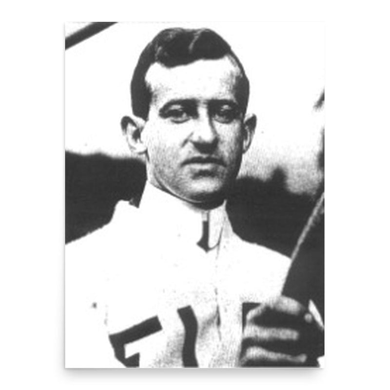 Caleb Bragg poster print, in size 18x24 inches.