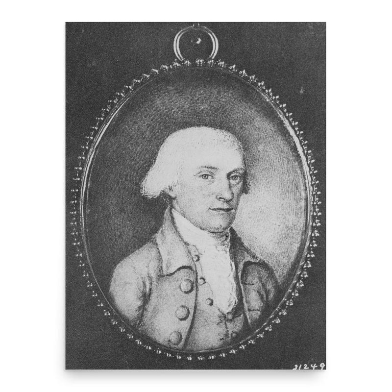 Caleb Davis poster print, in size 18x24 inches.