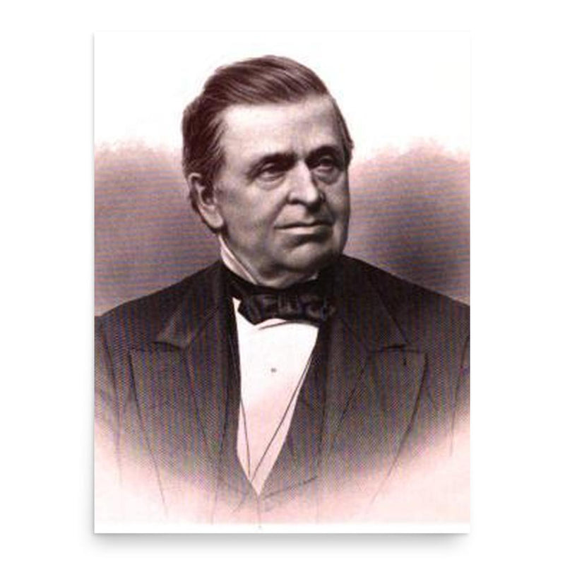 Caleb Stetson poster print, in size 18x24 inches.