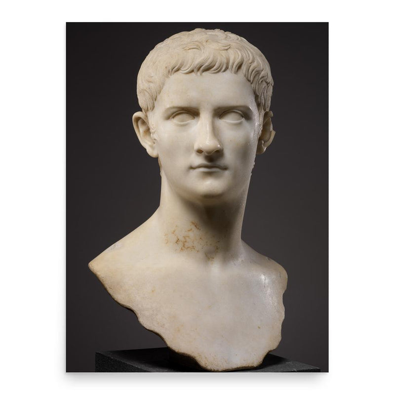 Caligula poster print, in size 18x24 inches.