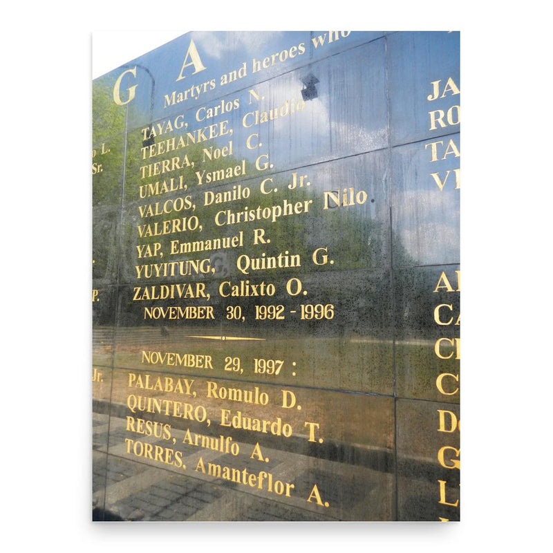 Calixto Zaldivar poster print, in size 18x24 inches.