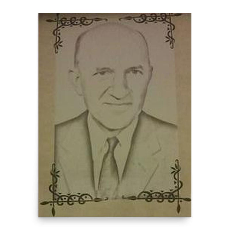 Calvin Adam Buehler poster print, in size 18x24 inches.