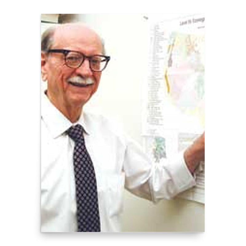 Calvin Beale poster print, in size 18x24 inches.