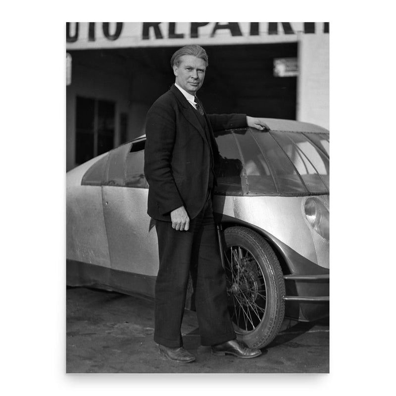 Calvin Bridges poster print, in size 18x24 inches.