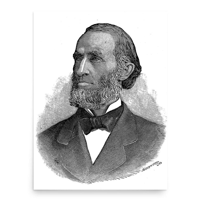 Calvin Fairbank poster print, in size 18x24 inches.