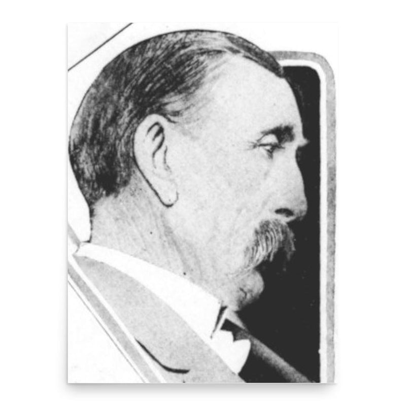 Calvin Hartwell poster print, in size 18x24 inches.