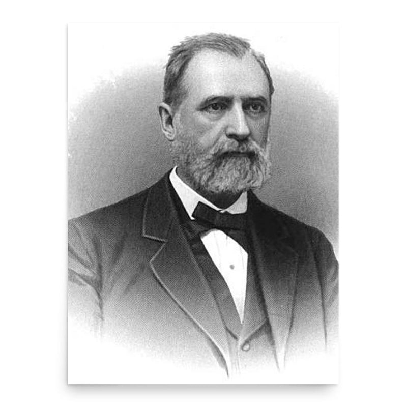 Calvin Holmes Carter poster print, in size 18x24 inches.