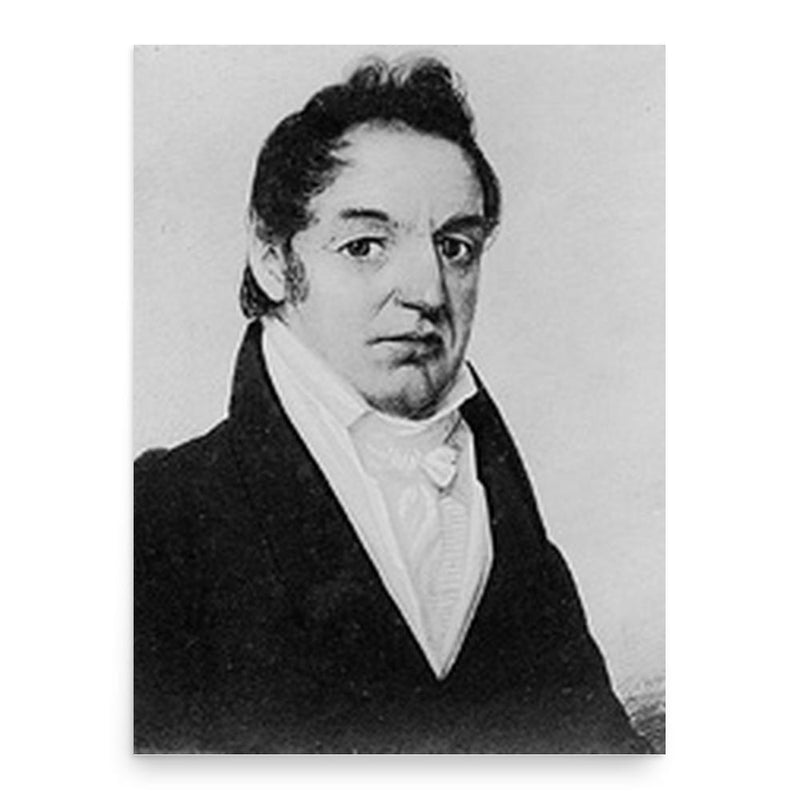 Calvin Willey poster print, in size 18x24 inches.