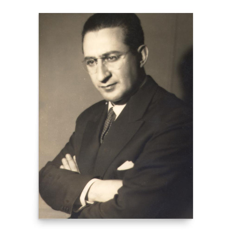 Camargo Guarnieri poster print, in size 18x24 inches.