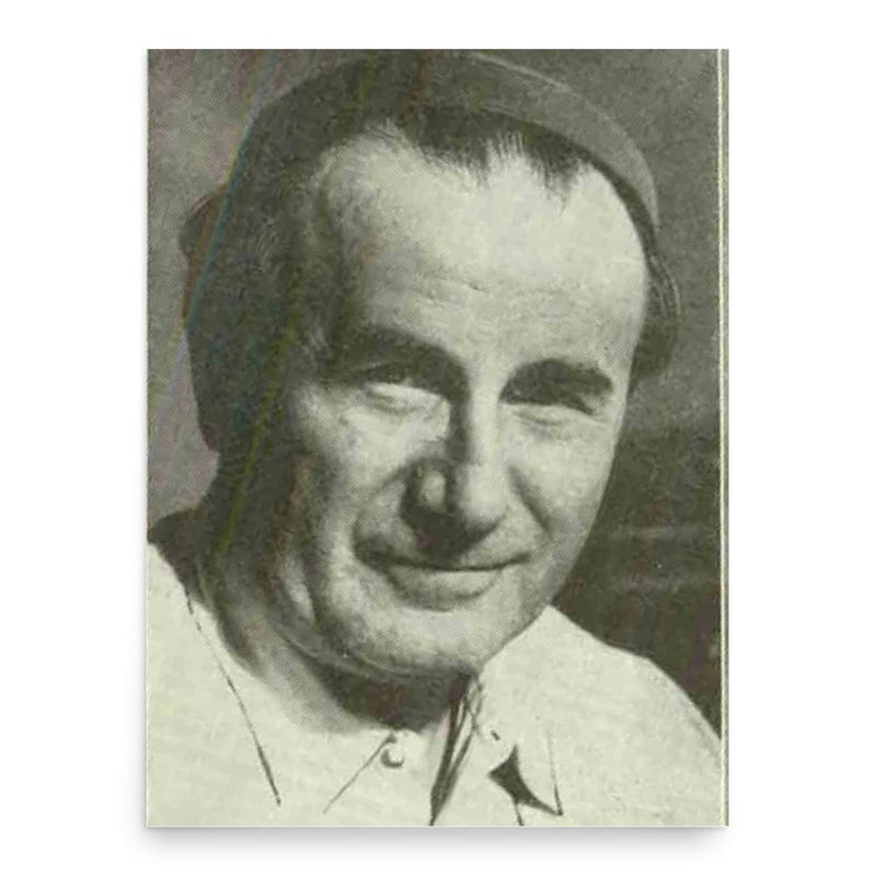 Camil Petrescu poster print, in size 18x24 inches.