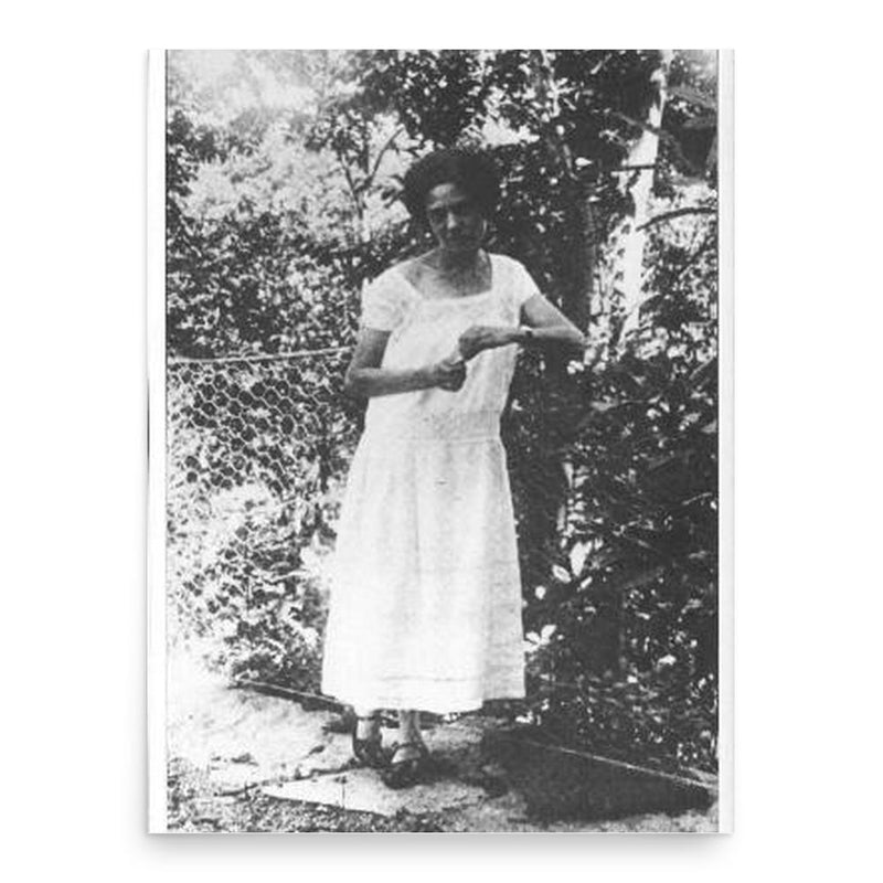 Camilla Ravera poster print, in size 18x24 inches.