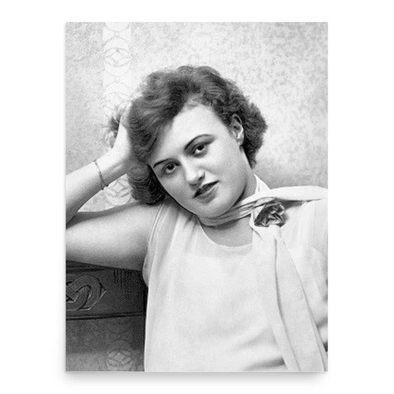 Camilla Spira poster print, in size 18x24 inches.