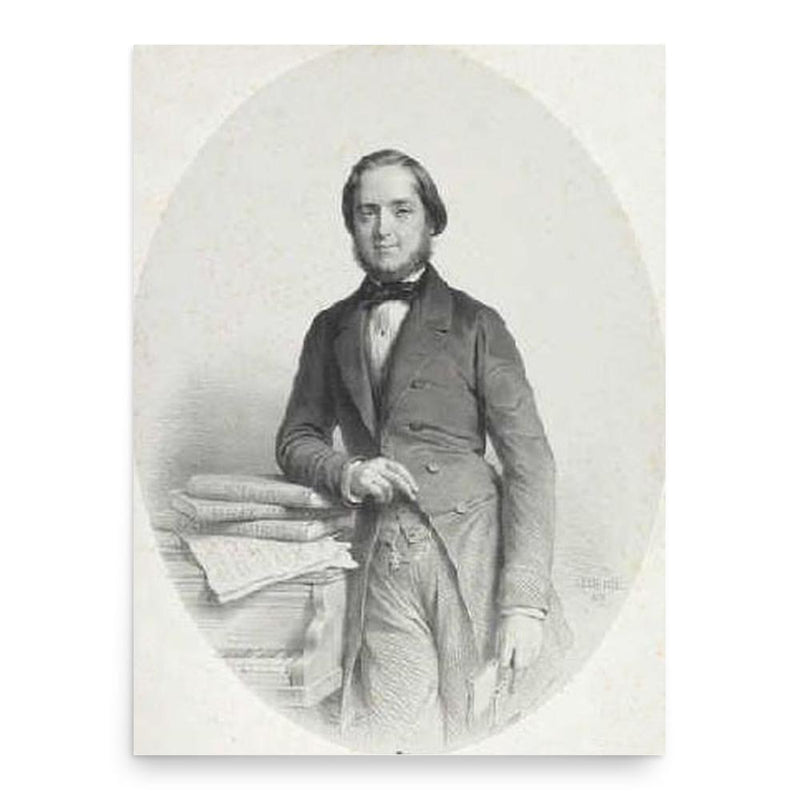 Camille-Marie Stamaty poster print, in size 18x24 inches.