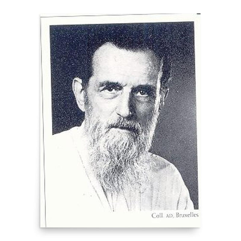 Camille Bulcke poster print, in size 18x24 inches.