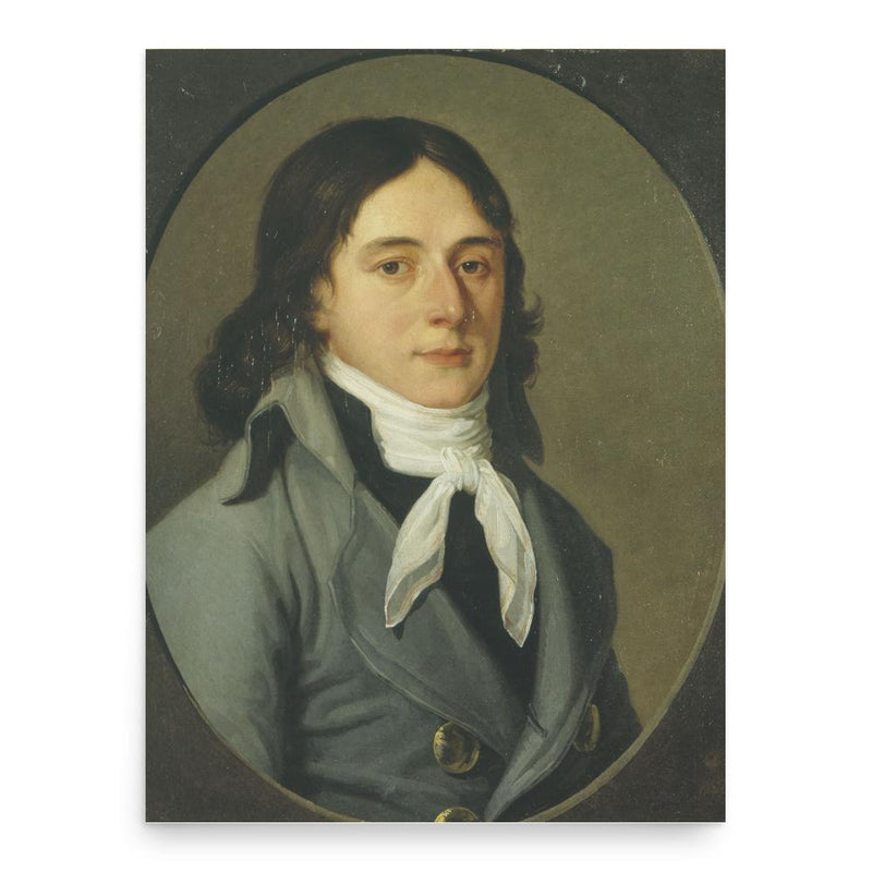 Camille Desmoulins poster print, in size 18x24 inches.
