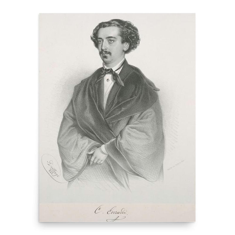 Camille Everardi poster print, in size 18x24 inches.