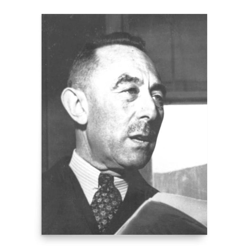 Camille Gutt poster print, in size 18x24 inches.