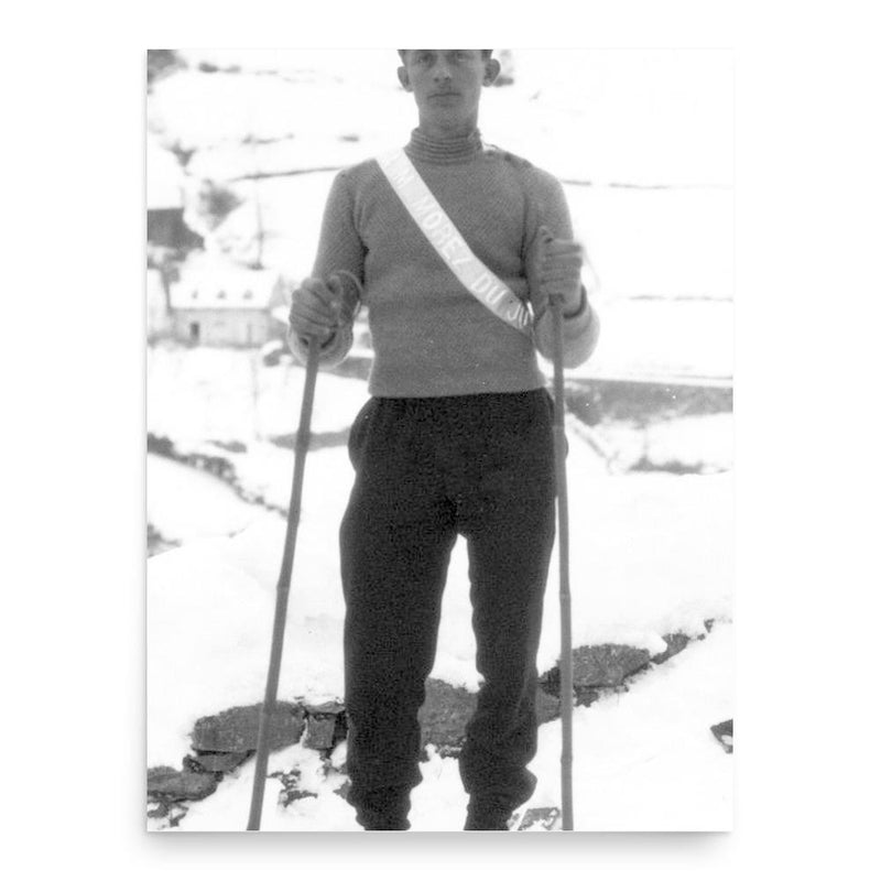 Camille Mandrillon poster print, in size 18x24 inches.