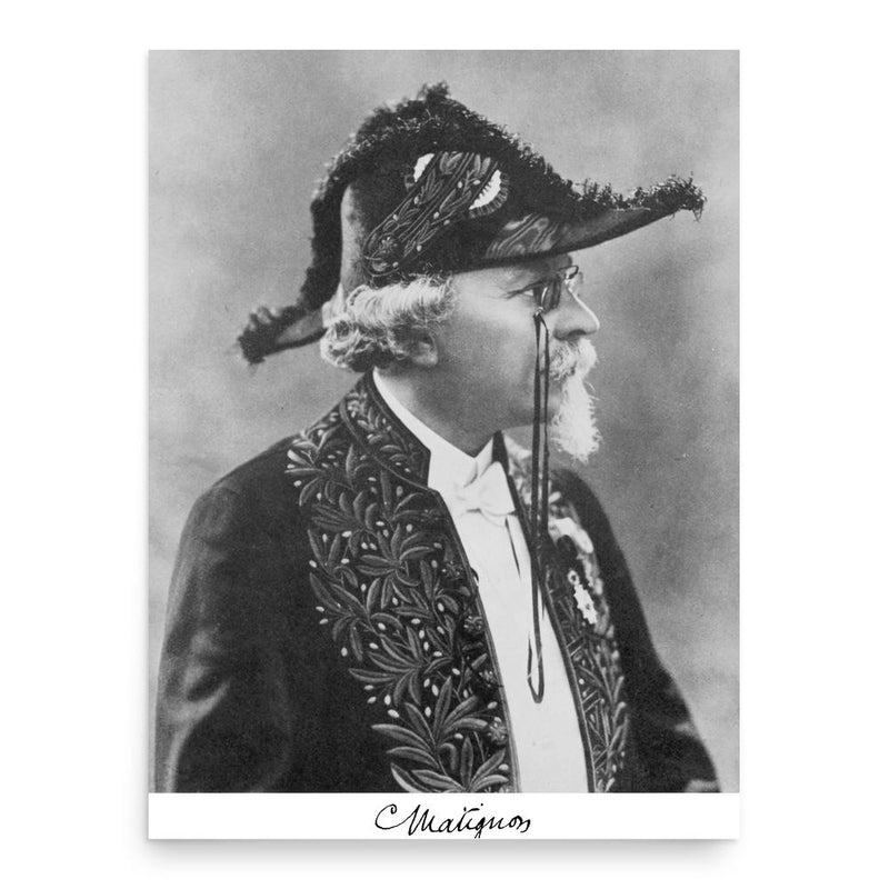 Camille Matignon poster print, in size 18x24 inches.