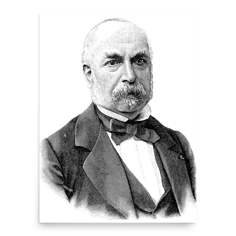 Camille Rousset poster print, in size 18x24 inches.