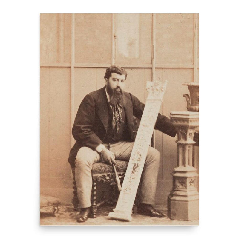 Camille Silvy poster print, in size 18x24 inches.