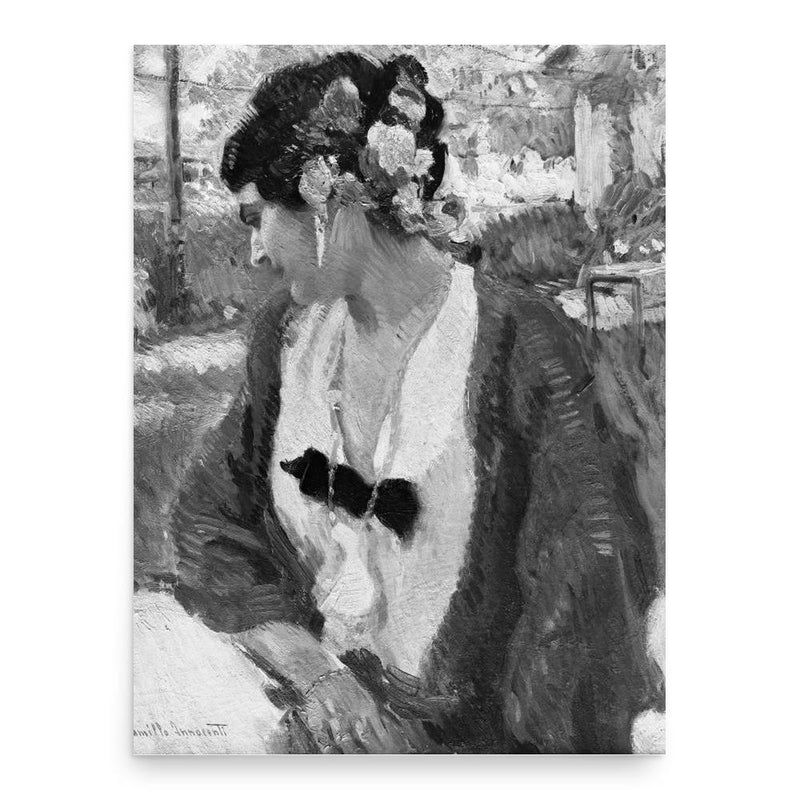 Camillo Innocenti poster print, in size 18x24 inches.