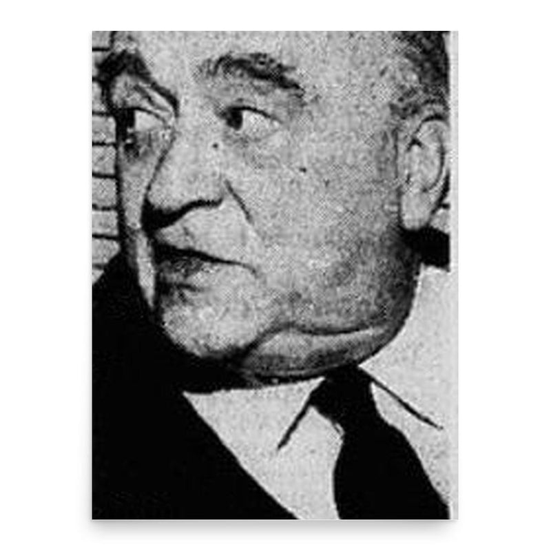 Camillo Mastrocinque poster print, in size 18x24 inches.