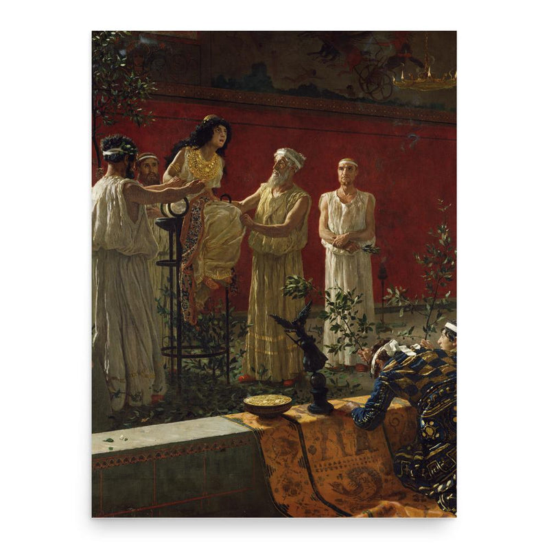 Camillo Miola poster print, in size 18x24 inches.