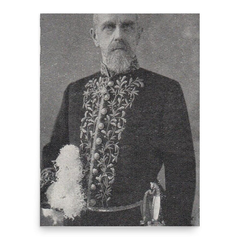 Camillo Serafini poster print, in size 18x24 inches.