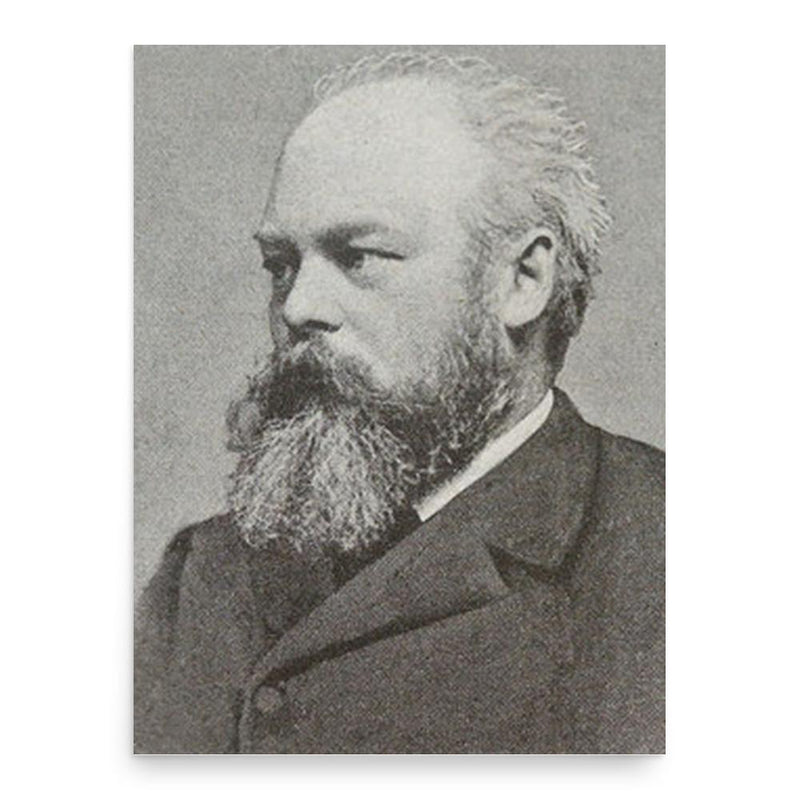 Camillo Sitte poster print, in size 18x24 inches.