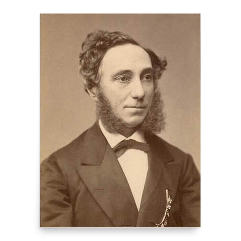 Camillo Sivori poster print, in size 18x24 inches.